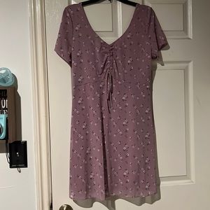 Purple/lavender floral dress